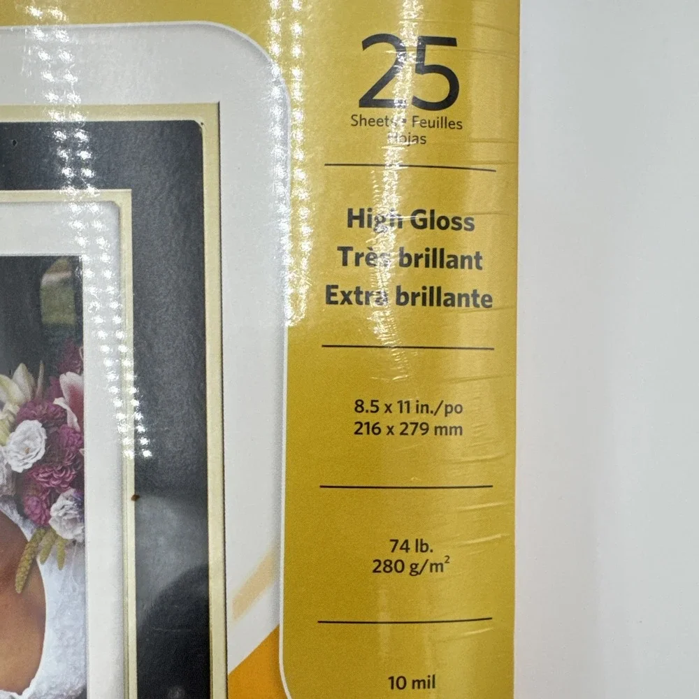 NEW Kodak Ultra Premium Photo Paper High Gloss 25 Sheets 8.5 in x 11
